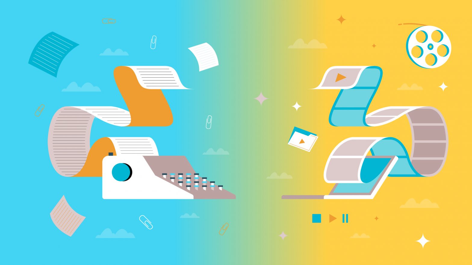 written content vs video content